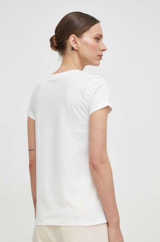 Odzież Twinset t-shirt bawełniany 241TT2411 biały