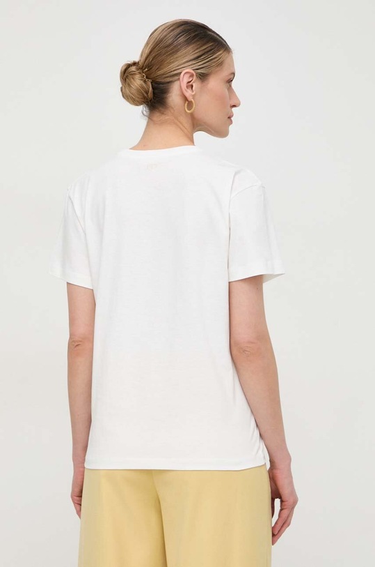 Îmbrăcăminte Twinset tricou din bumbac 241TT2412 bej