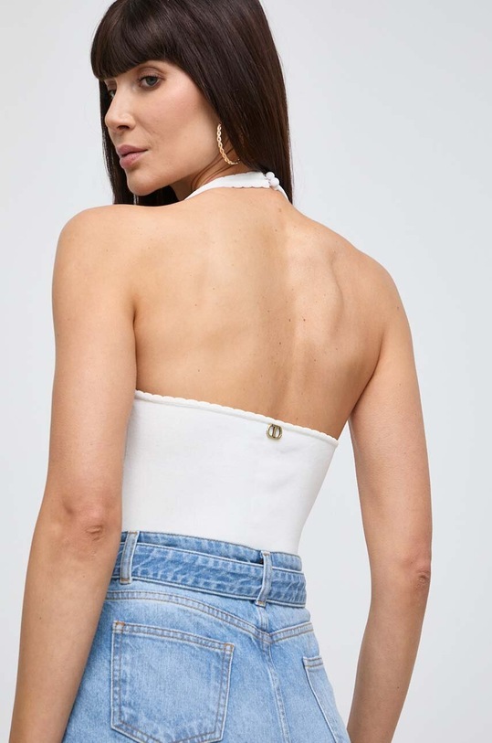 Odzież Twinset body 241TT3113 beżowy