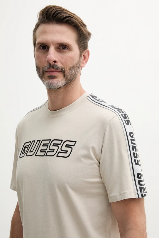 Guess tricou ARLO bej Z4GI18.J1314