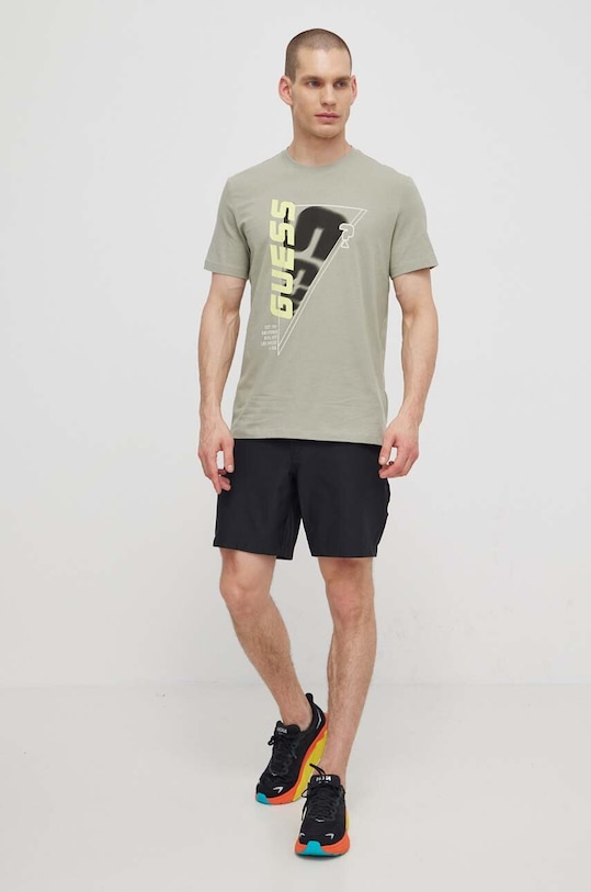 Tričko Guess EWAN Z4GI10.J1314 zelená SS24