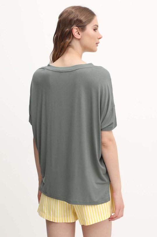 Футболка Tommy Hilfiger UW0UW05190 зелёный SS24