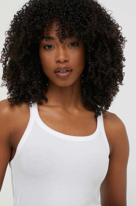 Odzież Tommy Hilfiger top lounge UW0UW05200 biały