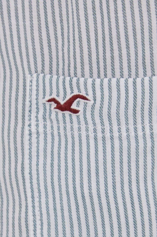 Hollister Co. bluzka bawełniana KI340.3226.304 zielony