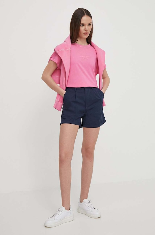 Хлопковая футболка North Sails 093372 розовый SS24