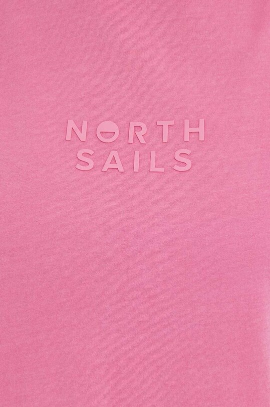 Хлопковая футболка North Sails 093372 розовый