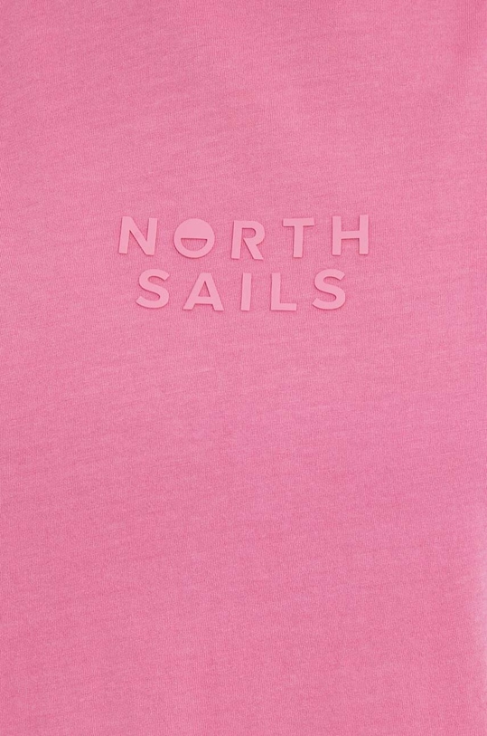 Хлопковая футболка North Sails 093372 розовый