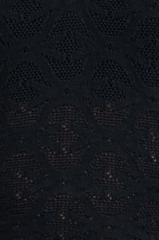 United Colors of Benetton top din bumbac 10985H004 negru