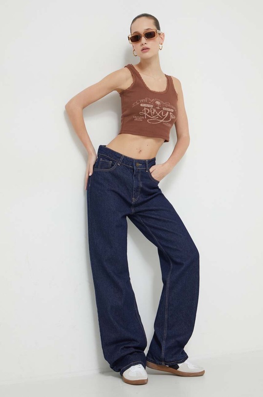 Roxy top ARJZT07827 brązowy SS24