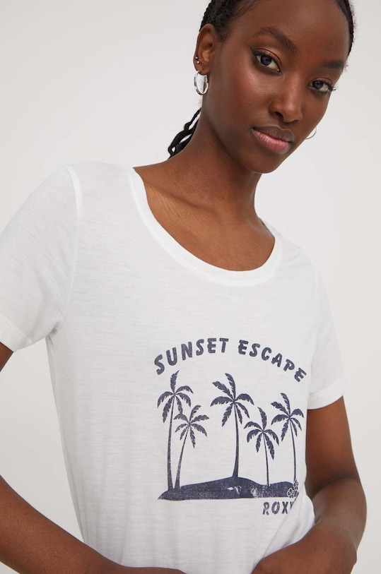 Roxy tricou print bej ERJZT05666