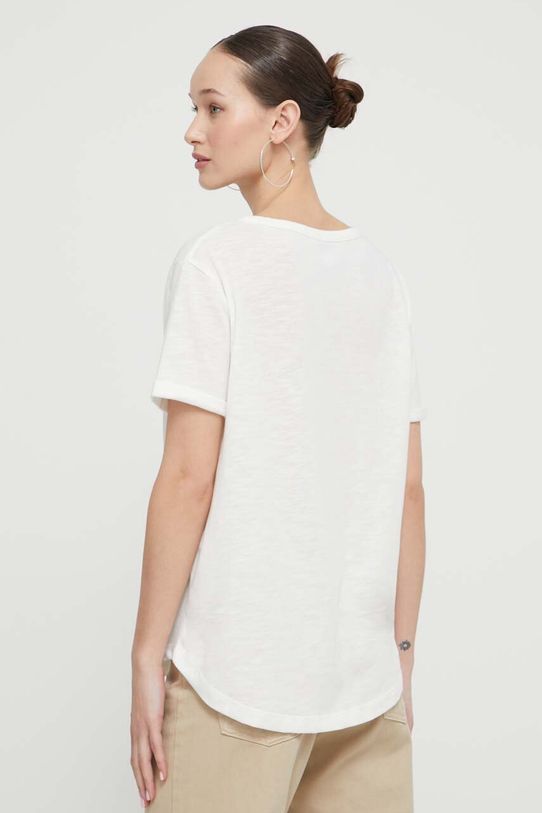 Odzież Roxy t-shirt ERJZT05667 biały
