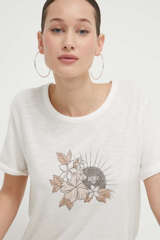 Roxy t-shirt biały ERJZT05667