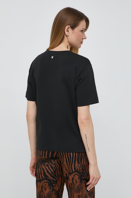 Oblečenie Bavlnené tričko Weekend Max Mara 2415941042600 čierna