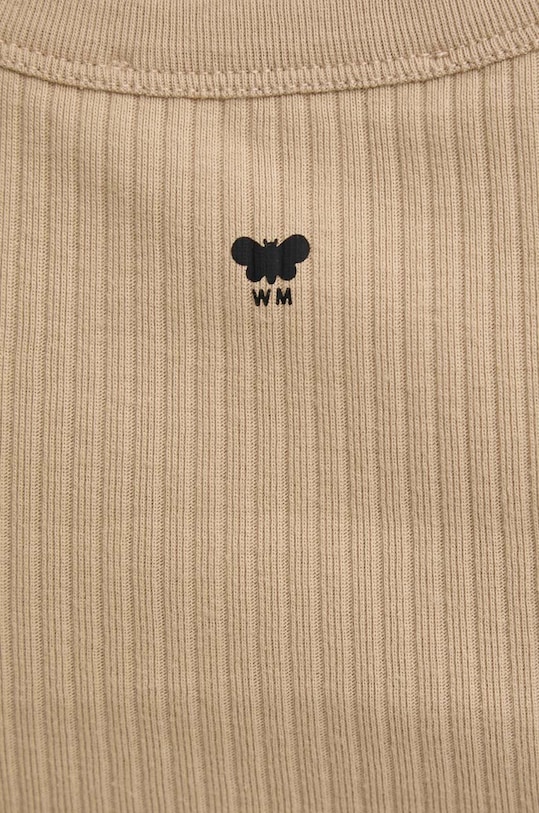 Weekend Max Mara top bawełniany 2415941082600 beżowy