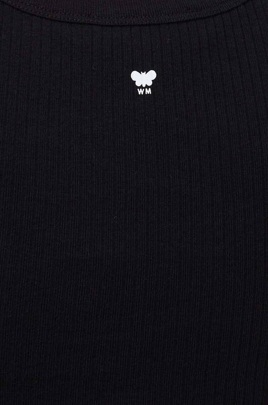Weekend Max Mara top bawełniany 2415941082600 czarny