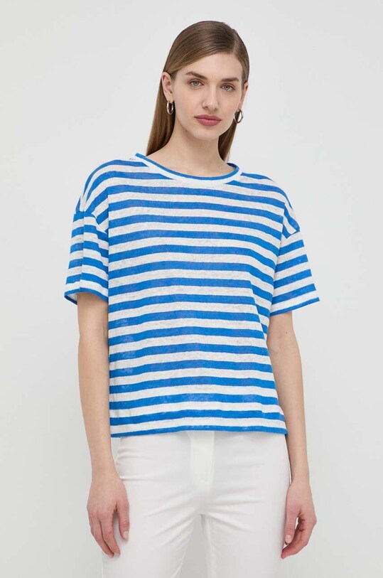 Weekend Max Mara tricou de in 2415941102600 albastru SS24