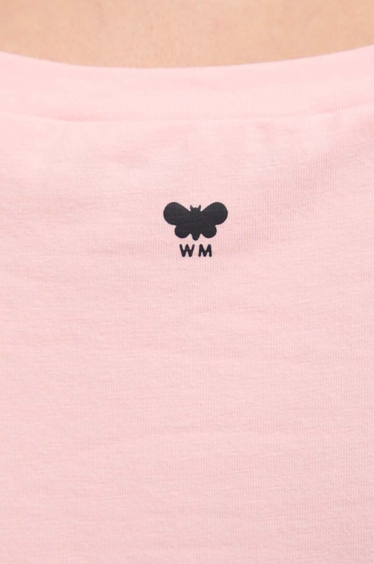 Weekend Max Mara t-shirt 2415971042600 różowy