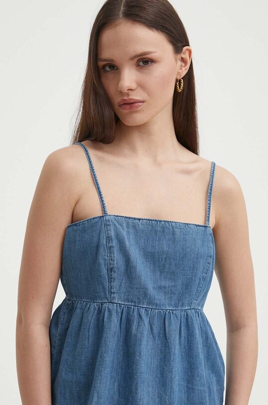 Топ United Colors of Benetton голубой 5KOWDH00I