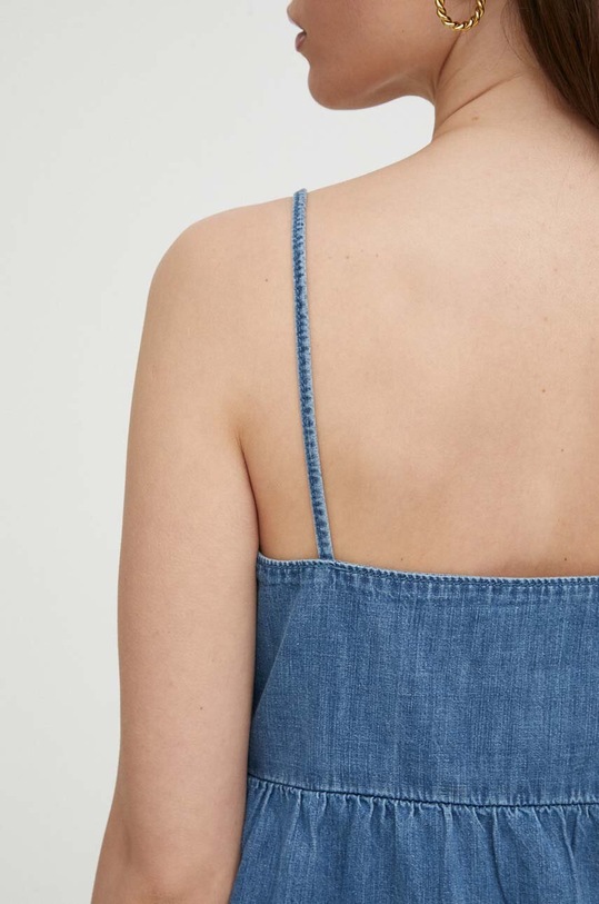 Топ United Colors of Benetton 5KOWDH00I голубой