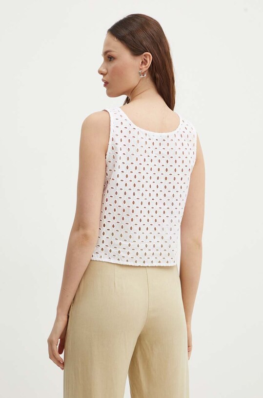 Oblečenie Top United Colors of Benetton 58BHDH00L biela