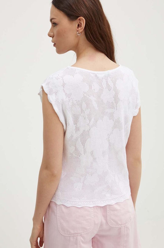 Oblečenie Top United Colors of Benetton 103CD10AR biela