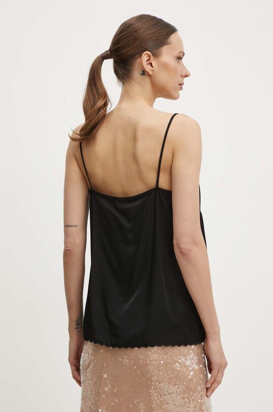 Îmbrăcăminte United Colors of Benetton bluza 55L5DH00M negru
