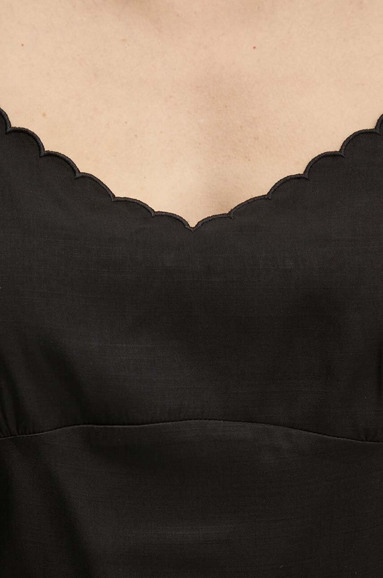 United Colors of Benetton bluzka 55L5DH00M czarny