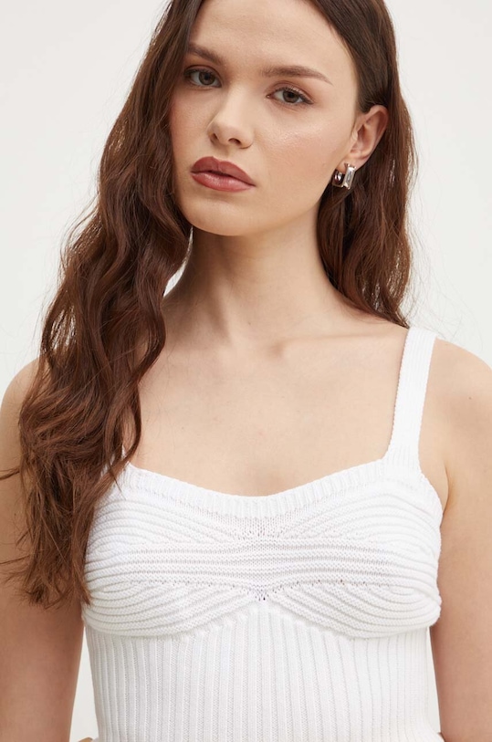 Бавовняний топ United Colors of Benetton білий 1594DH00Z