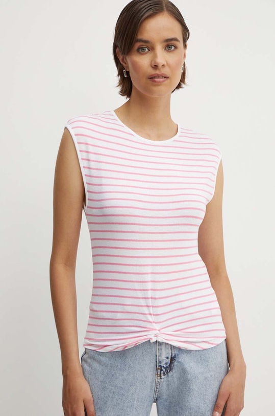 Футболка United Colors of Benetton regular рожевий 3NRAD107J