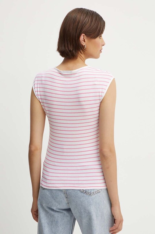 Одяг Футболка United Colors of Benetton 3NRAD107J рожевий