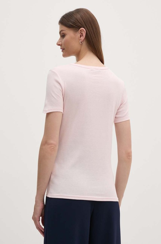 Odzież United Colors of Benetton t-shirt bawełniany 3GA2E16A0 różowy