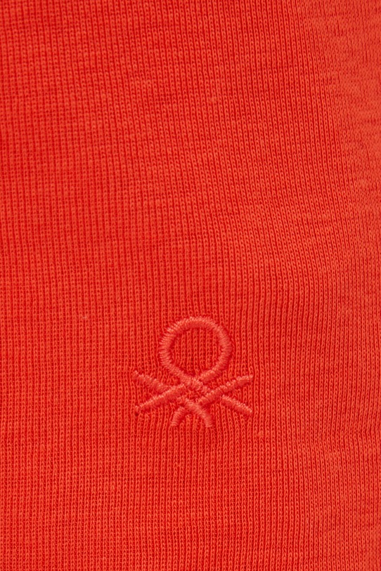 United Colors of Benetton tricou din bumbac 3GA2E16A0 portocaliu
