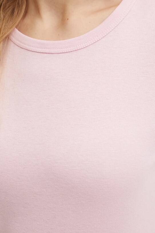 United Colors of Benetton tricou din bumbac 3GA2E16A0 roz