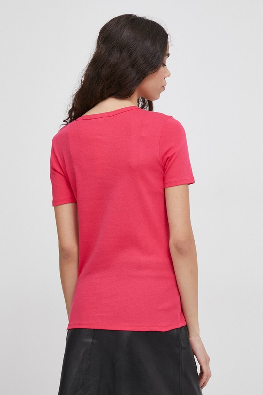 Oblečenie Bavlnené tričko United Colors of Benetton 3GA2E16A0 ružová