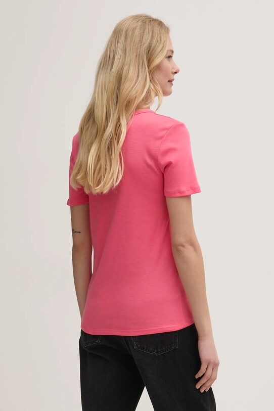 Oblečení Bavlněné tričko United Colors of Benetton 3GA2E16A0 růžová