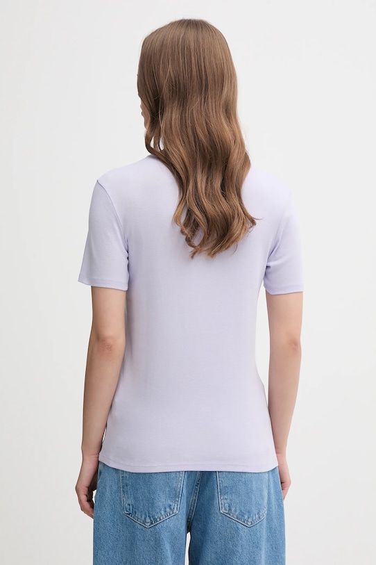 Îmbrăcăminte United Colors of Benetton tricou din bumbac 3GA2E16A2 violet