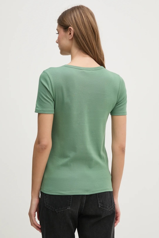 Одежда Хлопковая футболка United Colors of Benetton 3GA2E16A2 зелёный
