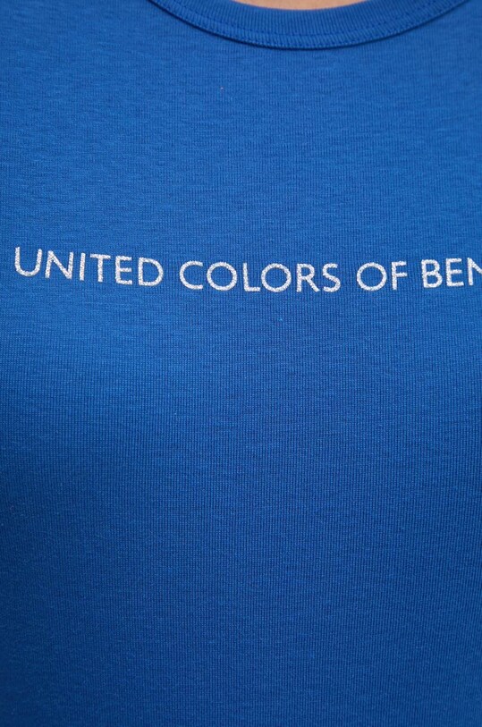 United Colors of Benetton t-shirt in cotone 3GA2E16A2 blu