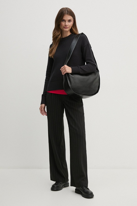 United Colors of Benetton top bawełniany 3GA2E8397 czerwony AW24