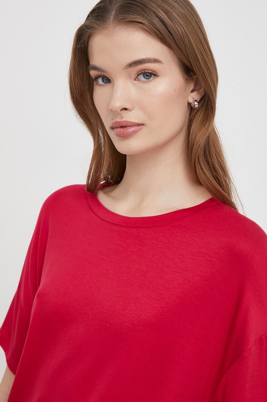 Odzież United Colors of Benetton t-shirt 3Z12D101X różowy
