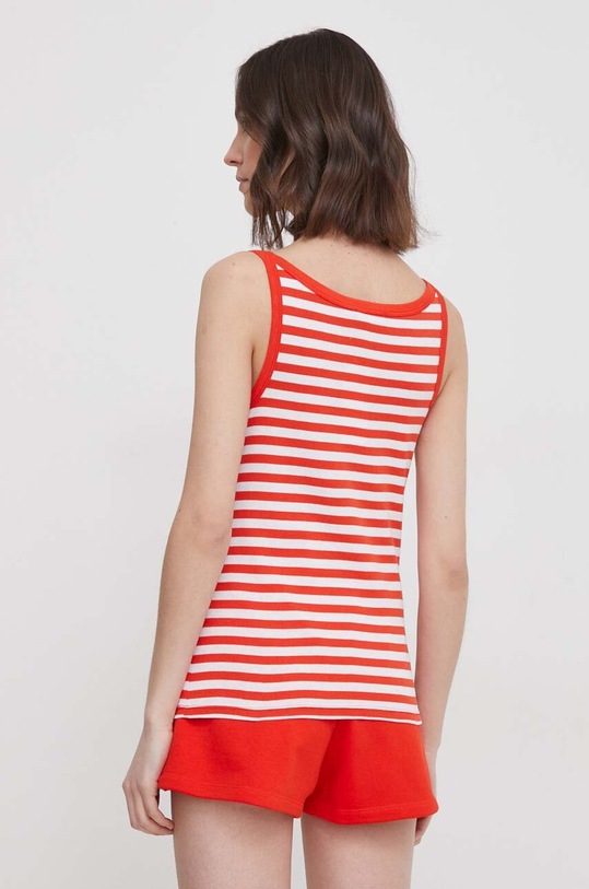 Odzież United Colors of Benetton top bawełniany 3OA6E8397 czerwony