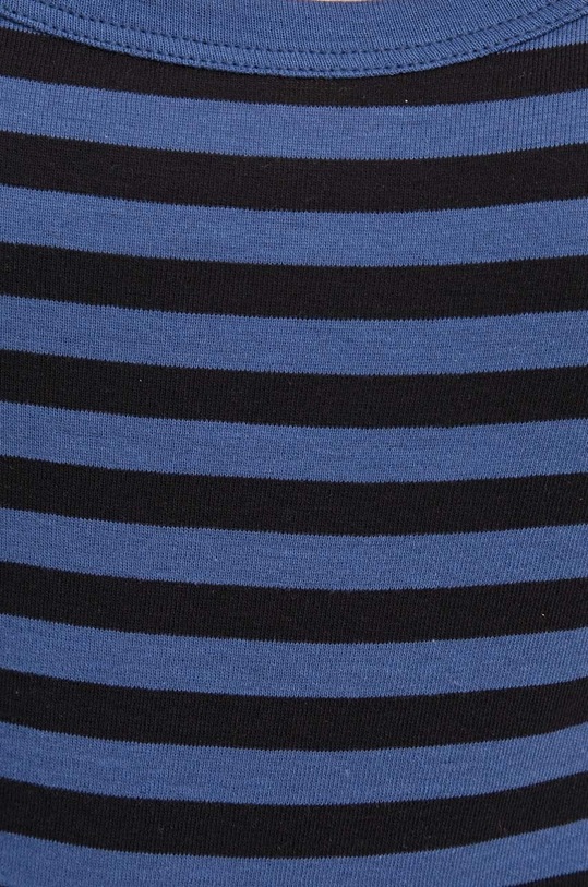 United Colors of Benetton top bawełniany 3OA6E8397 niebieski