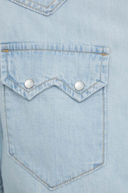 United Colors of Benetton koszula jeansowa 5RZKDQ06T niebieski