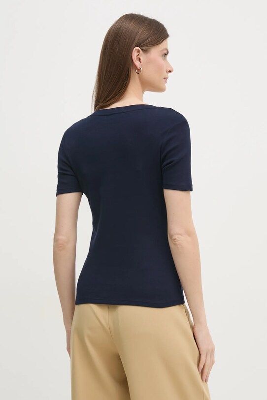 Îmbrăcăminte United Colors of Benetton tricou din bumbac 3GA2D1066 bleumarin