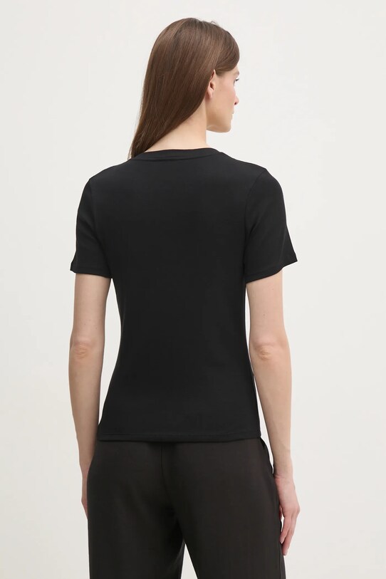 Одежда Хлопковая футболка United Colors of Benetton 3GA2D1066 чёрный