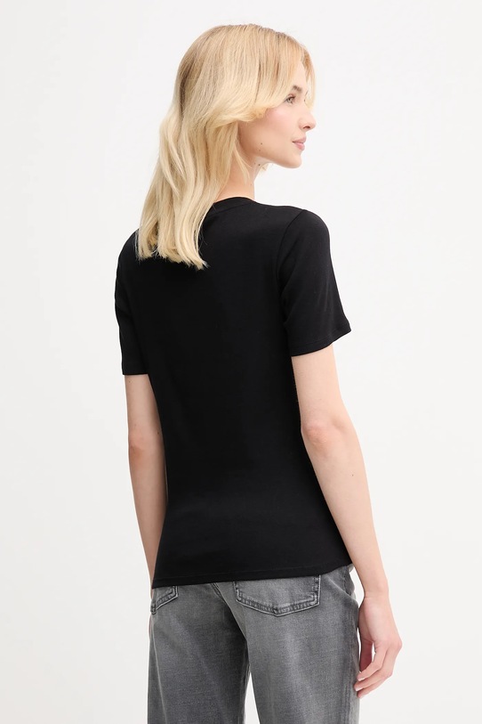 Odzież United Colors of Benetton t-shirt bawełniany 3GA2D1066 czarny