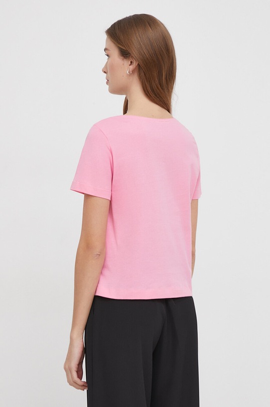 United Colors of Benetton t-shirt bawełniany 3096D106O różowy SS24