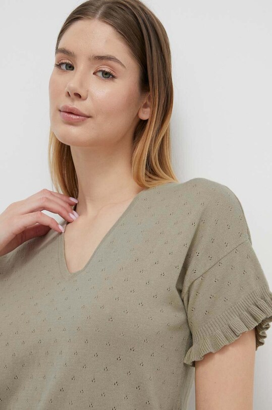 Футболка лаунж United Colors of Benetton 10C13M01O зелёный