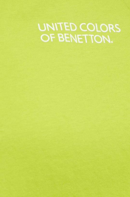 United Colors of Benetton tricou lounge din bumbac 30963M04R verde