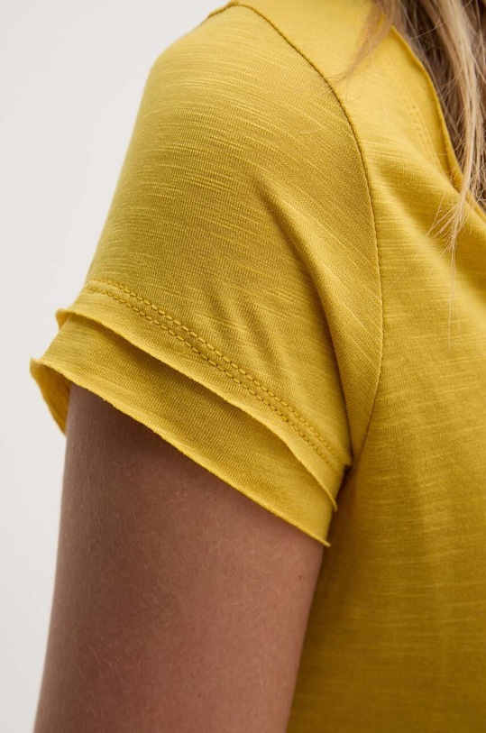 Sisley tricou 3TNHL4007 galben